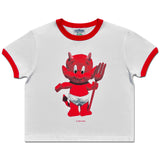 Bad Plushie Ringer Baby Tee