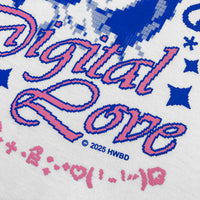 Digital Love Raglan Baby Tee